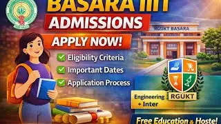 Basara IIIT Admissions 2026