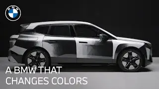 The Future of Flow: BMW iX Flow Featuring E ink Technology