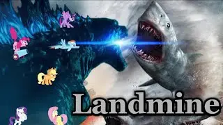 Godzilla & The Mane 6 Vs Sharknado ( Godzilla Meets My Little Pony )