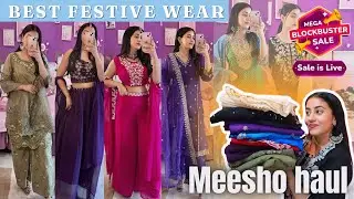 meesho festive wear haul | Best kurta sets & festive dresses under Rs 999 #meesho #haul #festive #fy