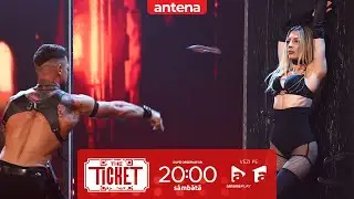 Sharp Blades, număr spectaculos de aruncat cuțite!