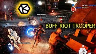 PLEASE BUFF THE RIOT TROOPER KYBER DEVS | Galactic Assault | Star Wars Battlefront 2