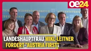 Landeshauptfrau Mikl-Leitner fordert 