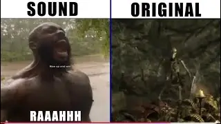 Skeleton Shield Original vs Meme vs Original Sound #comedy #viral #funny 