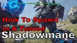 ark : How To Spawn In A Tamed Shadowmane in ark
