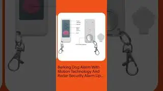 Barking Dog Alarm With Motion Technology And Radar Security Alarm Up To 15ft