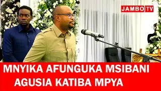 JOHN MNYIKA ASHINDWA KUJIZUIA MSIBANI 