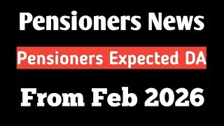Bank Pensioners DA from Feb 2026 ll #pensionupdation #pensionnews #pensionupdationlatest