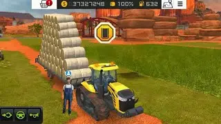 Making roll bales with rice field in fs 18/FARMING SIMULATOR 18/farming simulator 18/FS 18/