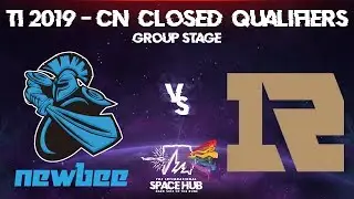 Newbee vs Royal Never Give Up - TI9 CN Regional Qualifiers: Group Stage
