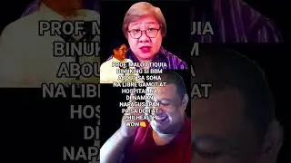 BBM SONA BINUKING NI PROF. MALOU TIQUIA HALA❗#philippines #ofwlife #duterte  #bmms