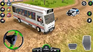 Van Driving Simulator Games | Minibus Realistic Offroad Driving Video Game | Android GamePlay