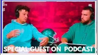 Patrick Mahomes emotion as Travis Kelce invited him Taylor Swift's wedding on New Heights Podcast