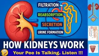Kidney anatomy and physiology @FitTuber @unboxtherapy @solutionpharmacy#urinaryhealth#anatomy