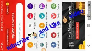 How to increase my Mcent BROWSER POINT