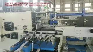 Toilet tissue automatic packing machine Kitchen towel packaging machinery JRT wrapper