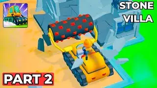 Home Builder 3D Gameplay Part 2 &ndash; BUILDING LUXURY VILLA | Stone House (Android/iOS)