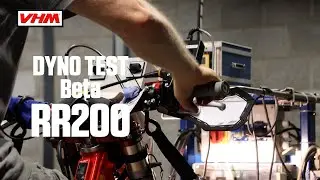 VHM dyno test Beta RR200 with VHM cylinder head and CDI
