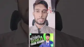 How to recover/ restore fiverr disabled account?