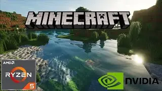 Minecraft Benchmark GTX 1660Ti + Ryzen 5 2400g / Resourse pack + shaders Test