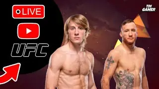 🔴Justin Gaethje - Paddy Pimblett / Live Stream UFC 324 / Full Fight
