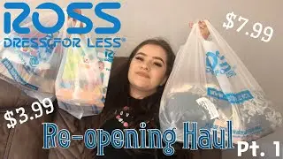 ROSS RE-OPENING HAUL! PT. 1 | Baby toys, Women clothing, headphones