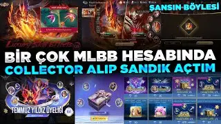 BİR ÇOK HESAPTA HANZO COLLECTOR ALDIM VE YILDIZ ÜYELİK ŞANSLI SANDIĞI AÇTIM VE...