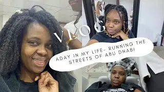 On the streets of Abu Dbabi #street #abudhabi #errands #2023 #blackgirlteetee