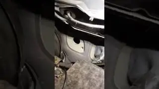 2014 dodge ram routing wires through the firewall