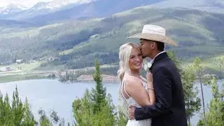 Cinematic Sapphire Point Overlook Wedding | Dillon Reservoir Views (Gracie & Julian)
