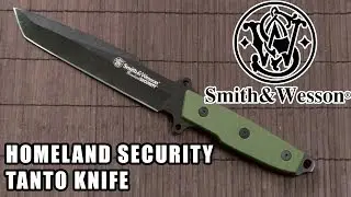 S&W Homeland Security tanto knife review