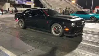 Worlds fastest supercharged demon 8.82 @157