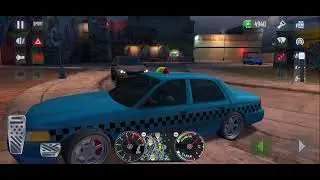 First time playing Taxi Car Simulator,Car glitch.