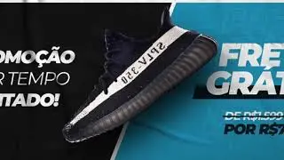 Promo&ccedil;&atilde;o Adidas Yeezy Boost Original