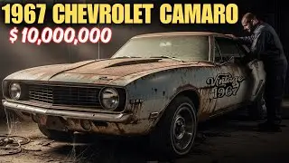 Barn Find $5 Million Abandoned 1968 Camaro - Restored to Hugger Orange Perfection