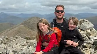 Munro 61 - Stob Dubh, now equal with mum and dad. Watch to the end 💦
