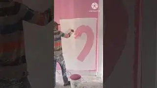 Asian paints apcolite ADVANCED SHYNE paint apply for Wall 1st cote&nbsp; colour cord 8127 #shorts #paint