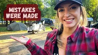 First Time Moto Camping - Rookie Mistakes