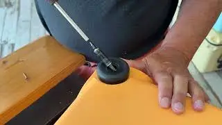 Engel Rotomolded Cooler Non-Skid Foot Install