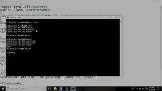 Java program to find the largest of three numbers.[CMD]