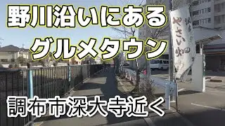 【ポツンと商店街】深大にぎわいの里 調布卸売センター　調布市深大寺近く、野川沿いの超個性的市場【Japanese　tokyo shopping street】