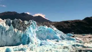 Viedma Glacier Ice Calving