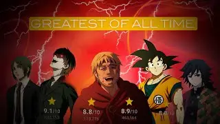 Top 5 Greatest content creat in anime history | absolute cinema 