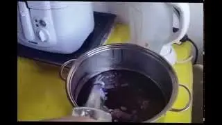Selbst gemachter Brombeer Holunder Likör