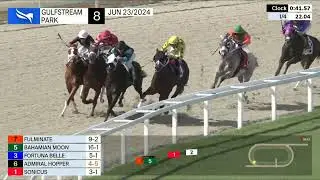 Gulfstream Park June 23, 2024 Race 8