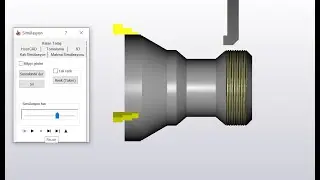 SOLIDCAM ERKEK VİDA AÇMA