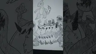 100 Pokemon Doodle Challenge: Guzzlord #pokemon #drawing #guzzlord #100dayschallenge #art #fanart