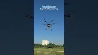 Вращающийся механизм упрощает многократную высадку #pixhawk #ardupilot #drone #shorts #robotics