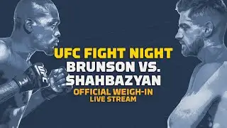 UFC Vegas 5 Official Weigh-ins, Staredowns, Dana White Scrum - MMA Fighting