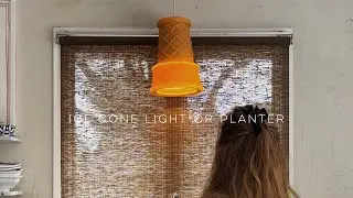 Ice cream cone? Planter or pendant light 🍦💡? You pick 🤓✌🏼.